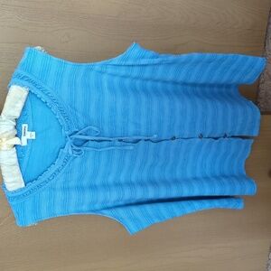 Women's Sonoma button down sleeveless  top XL